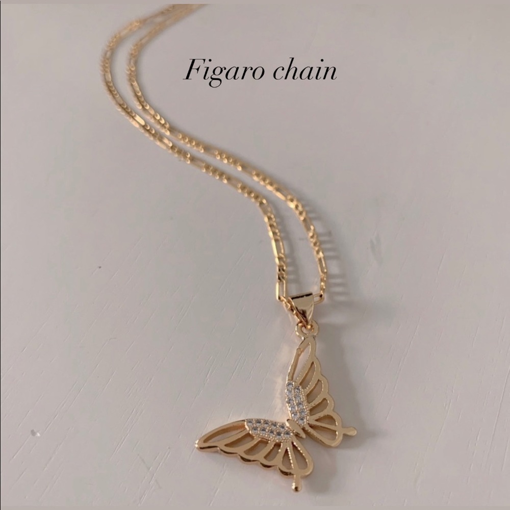 🎉HP🎉 🦋 Butterfly Necklace 🦋 | 14k Gold Filled - Picture 5 of 5